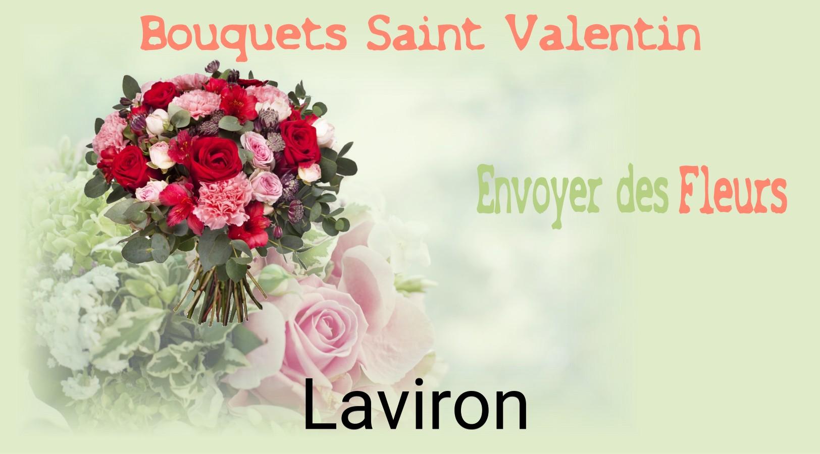 Roses de Saint-Valentin livrées à Laviron